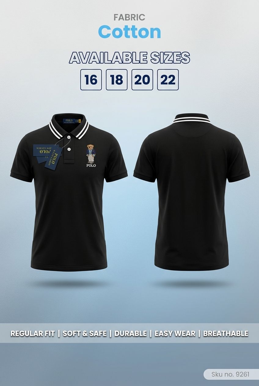 Ghost mannequin polo